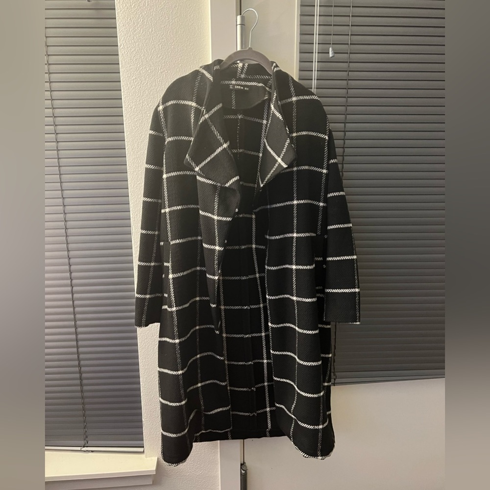 Pattern Longcoat size XS black